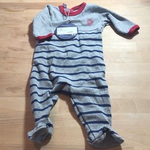 Petit Bateau Footed Layette